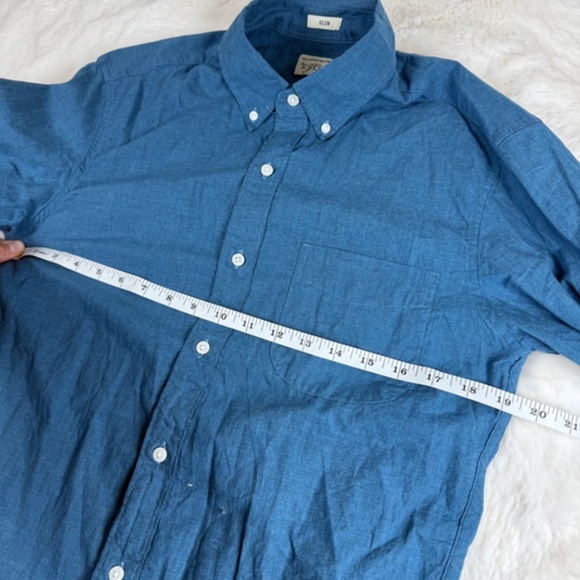 J. Crew Bundle 3 Shirts Men's Button Up Dress Shirts Size Small Slim - Picture 10 of 11